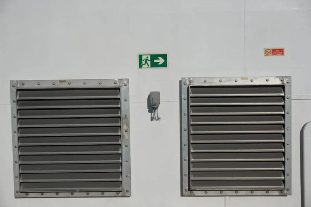 Bathroom vent grille